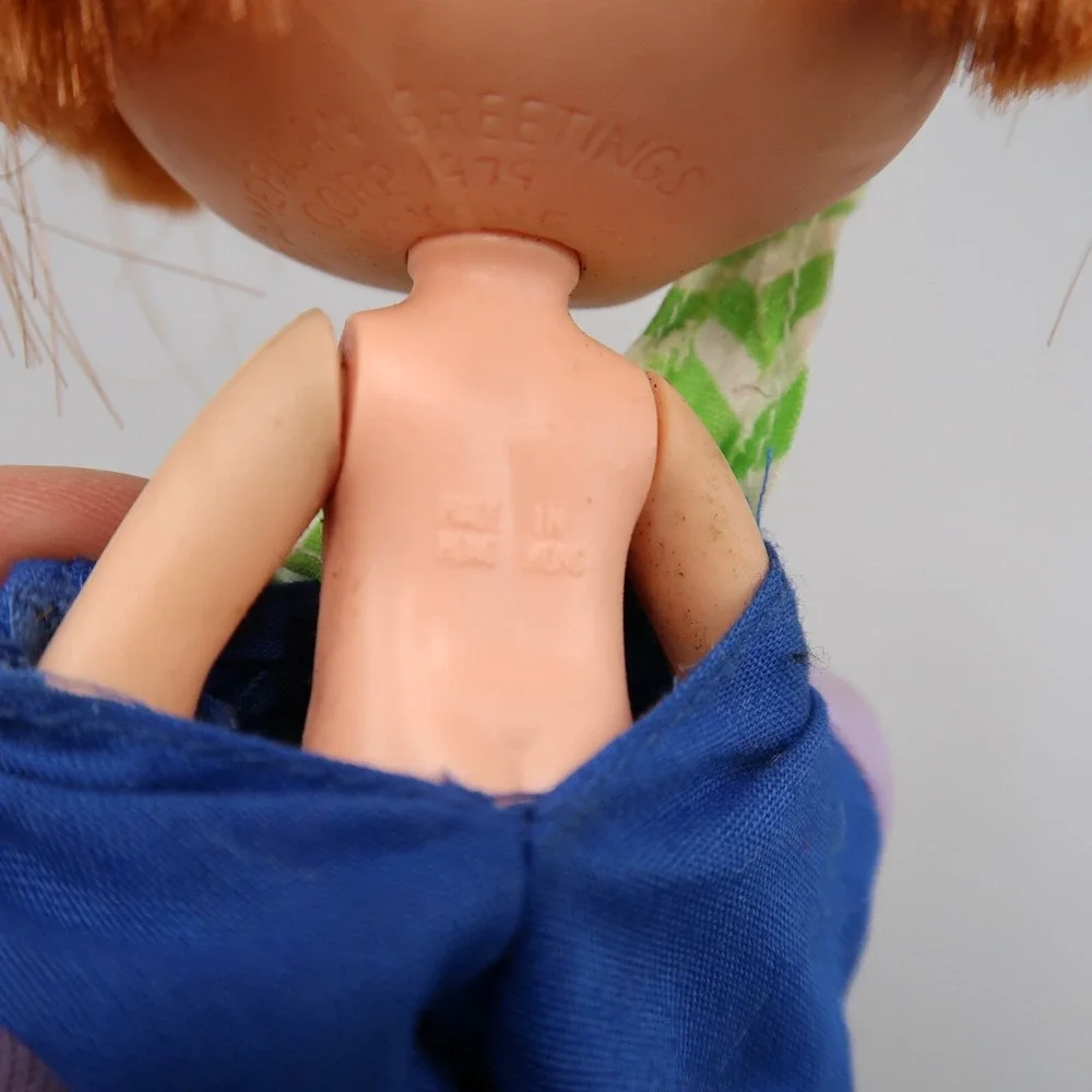 Vintage 1980's Kenner Strawberry Shortcake Doll Huckleberry‎ Pie Boy